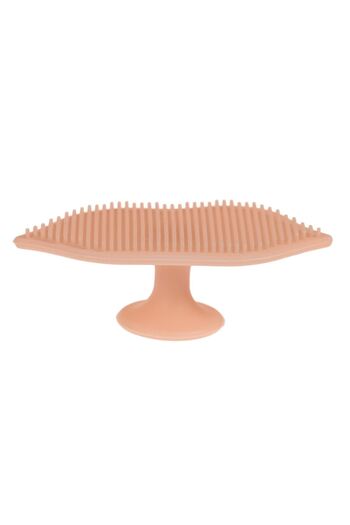 OEM Nude Silicone Exfoliating Brush 6.5x3cm
