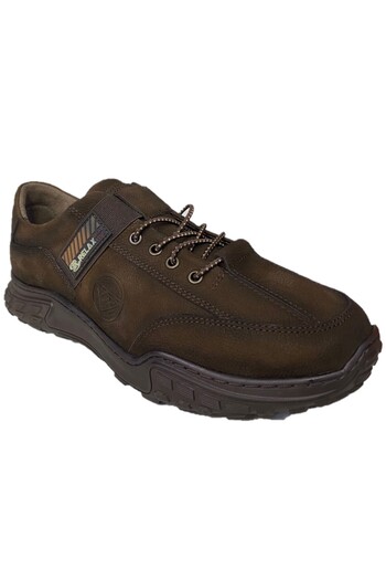 Shubuu Men's Casual Seasonal Winter Genuine Leather Shoes Orthopedic Smart Lace-Up Doctor Recommended