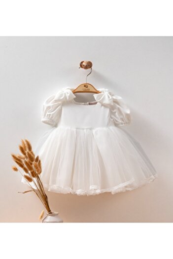 Cassiope Lacy Tulle Dress