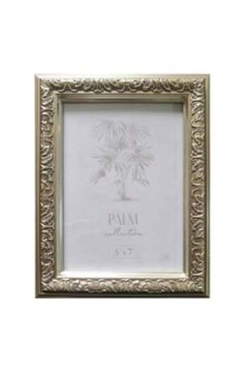 MAPLE LEAF PVC Photo Frame Silver 5x7 inch