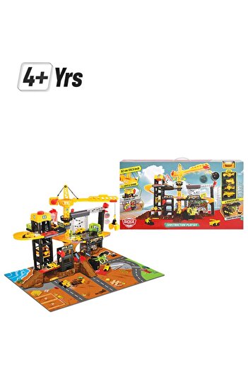 Dickie Toys Dickie Construction Playset W/ 4 Vehicles