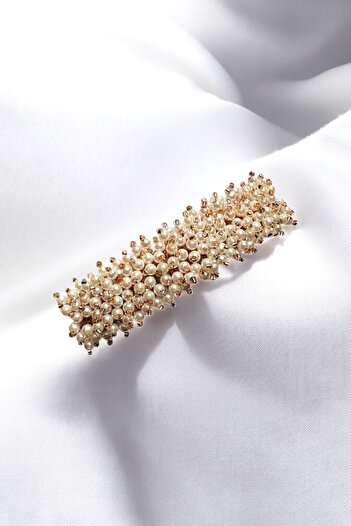 PETEK AKSESUAR Design Crystal Automatic Clip Buckle 7 Cm.