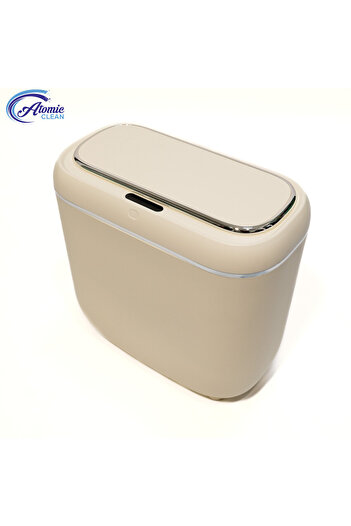 Atomic Clean Sensor trash can SH-8661, Cream, 14 L