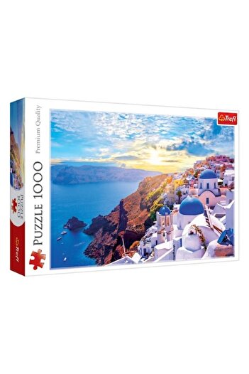 Trefl Puzzle images Greece, Caldera Santorini, 1000 pieces - Trefl, 68.3x48cm