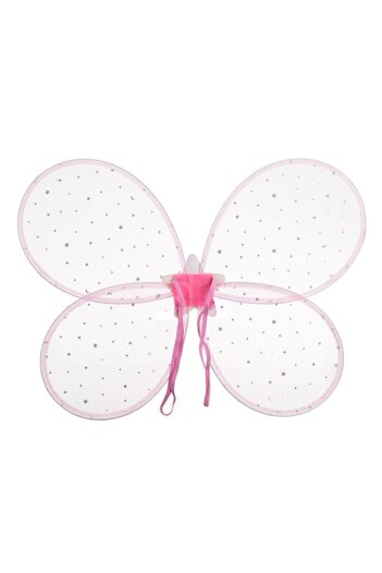 OEM Set Disguise with Pink Tutu Skirt Stars Fuchsia & Pink Golden Wings with Stars - 2 pieces