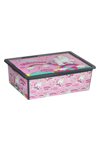 OEM Toy Storage Box with Lid Unicorn 25L