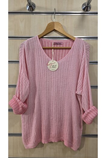 Park Moda Casual Mercerized Sweater Plain Pattern