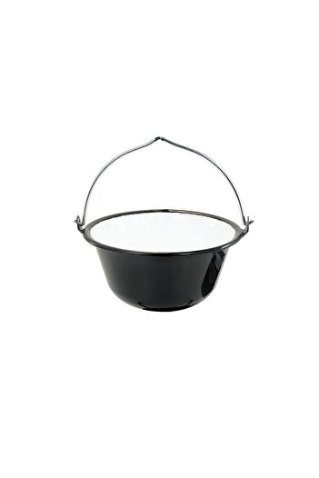Perfect Home Serving pot, enameled, 0.8 L, black,
