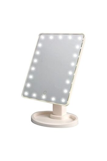 alegro Oglindă de machiaj cu 16 lumini LED, comutator ON/OFF