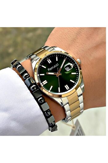 Ferrucci Fc 0925 03622m.05 640043 Men's Calendar Wristwatch
