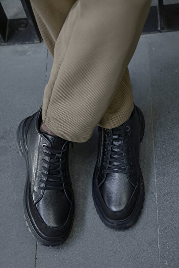 FAST STEP Genuine Leather Men's Classic Boots 442Sma25035