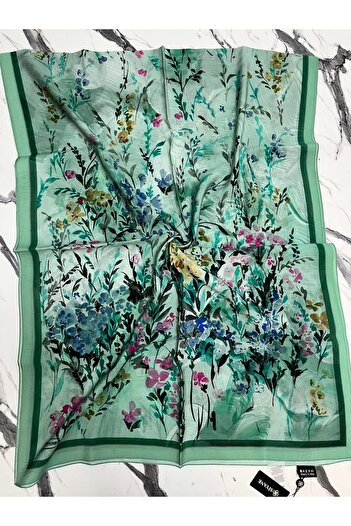 MERAM BUTİK Siyane Cupra Viscose Shawl Pattern 2 - 13