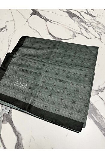 MERAM BUTİK Siyane Monogram Shawl - 8