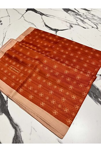 MERAM BUTİK Siyane Monogram Shawl - 14