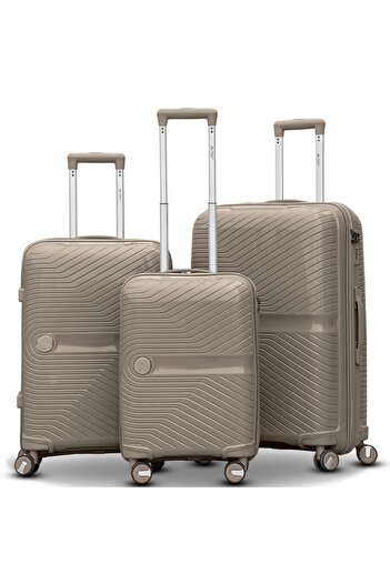 ZAAPPY Hard Case 3 Piece Set (20/24/28 Inch) Miami PP Luggage Lightweight, Unbreakable, Secured Lock