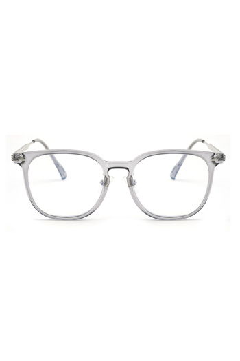 TomyHelf Unisex Blue Light Protective Computer (Screen) Glasses with Gray Silver Detail