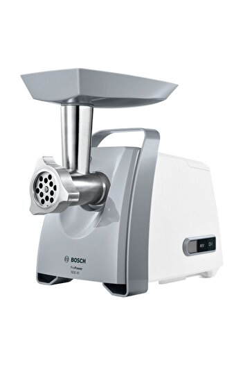 Bosch Meat grinder, plastic, electric, Reverse function, 2.7 kg/min, 1600 W, easy to assemble...