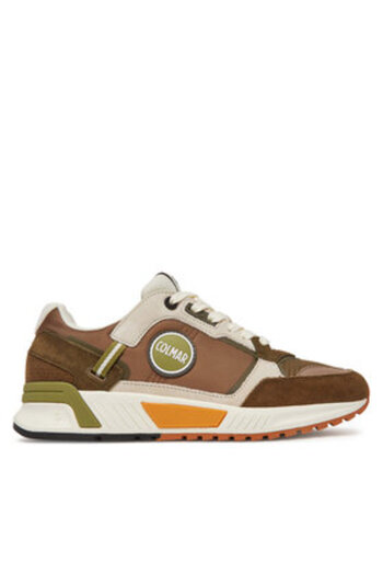 Colmar Ανδρικά Αθλητικά Παπούτσια Πράσινα COLMAR-SS25/031 MILITARY ΠΡΑΣΙΝΟ-ΥΠΟΛΕΥΚΟ-ΠΟΡΤΟΚΑΛΙ