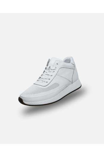 Lorvenzo Peak Leather Sneaker +7 cm Hidden Heel