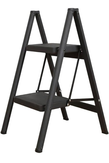Cady One 2-Step Folding Ladder Portable Ladder 150kg for Home, Office and Kitchen Use (2-Step Ladder)