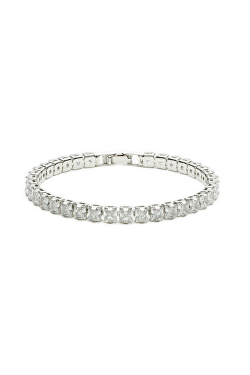 ElectraStore Unisex Tennis Bracelet With Sparkling Stones