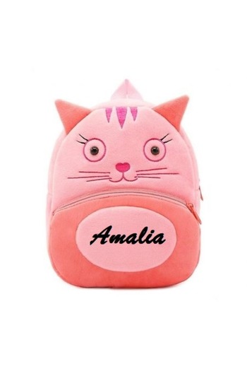 OEM Personalized Kitty Plush Backpack for Kids