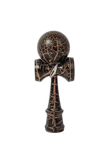 Flippy Kendama Crack, Flippy, Wooden, 18 cm, +14 Years, Cracked Model, Black