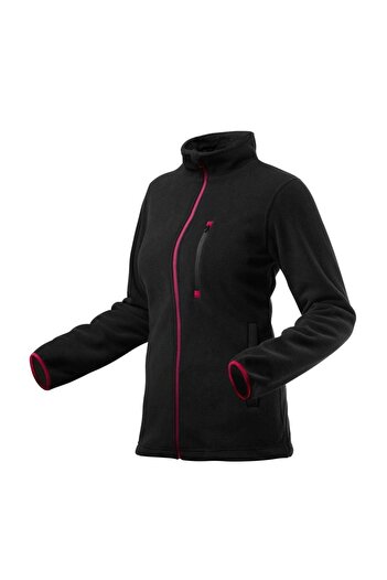 NEO Women's polar fleece jacket, Woman Line model, black, size 2XL/44,