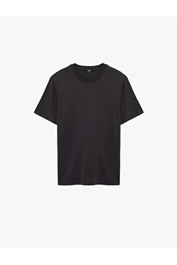 Koton Short Sleeve Crew Neck Tok Fabric Regular Fit Cotton T-Shirt