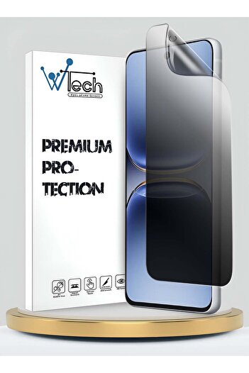Wtech Tecno Spark 40C 4G 2025 Hydrogel Anti Spy / Anti Privacy Film Thin and Flexible Clear