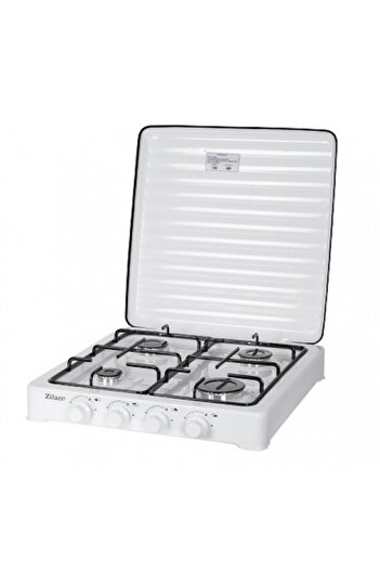 Zilan 4-burner gas stove ZLN7079, White, LPG cylinder supply