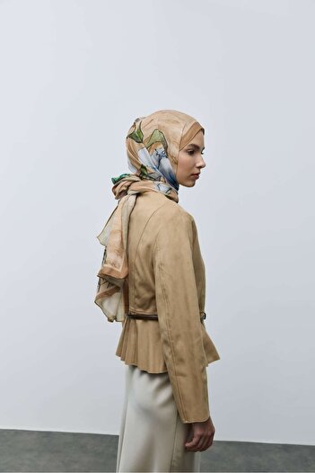 Modakaşmir Nileya Pattern Cotton Shawl