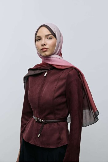 Modakaşmir Velin Pattern Cotton Shawl