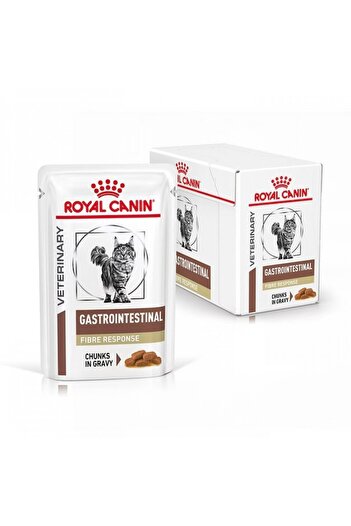 Royal Canin Wet Food for Cats, Gastrointestinal Fibre Response, 12 x 85g