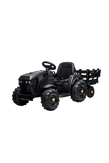 NOVOKIDS XXL Electric Tractor with Battery for Children NOVOKIDS™ Super Tytan Farmer, Black