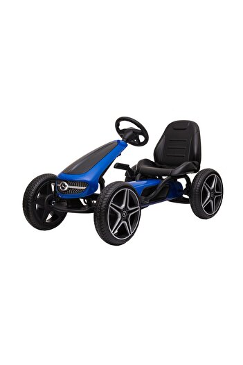 NOVOKIDS Kart cu pedale pentru copii NOVOKIDS® Mercedes Benz Kart PRO, Turcoaz