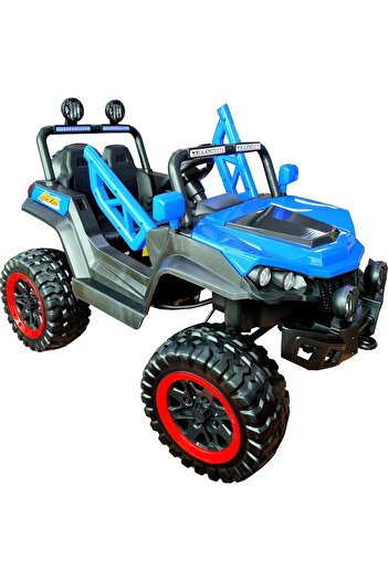 NOVOKIDS Masinuta Electrica cu acumulator pentru copii NOVOKIDS™ M-Buggy UTV, Albastru