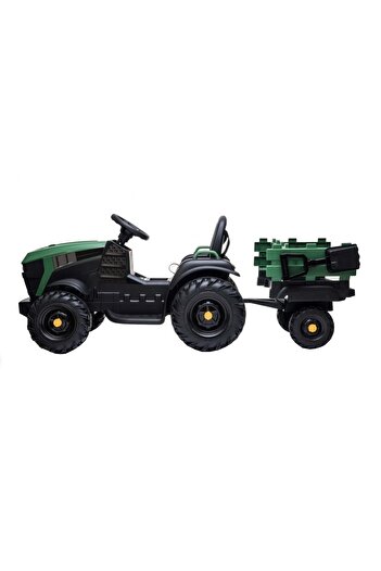 NOVOKIDS XXL Electric Tractor with Battery for Children NOVOKIDS™ Super Tytan Farmer, Green