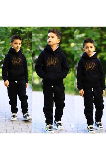 Amur Children's Stylish Tracksuit Set 3-Thread Fabric