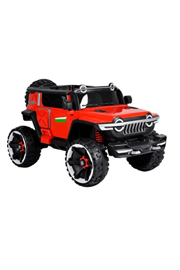 NOVOKIDS NOVOKIDS™ Thangra Jeep 4X4 Battery-Powered Electric Ride-On Car for Kids, Red