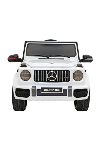 NOVOKIDS NOVOKIDS™ Mercedes G63 AMG Battery-Powered Electric Car for Children, White