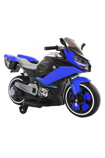 NOVOKIDS Motocicleta Electrica cu Acumulator Pentru Copii NOVOKIDS™ Nepal Premium Motor, Albastru