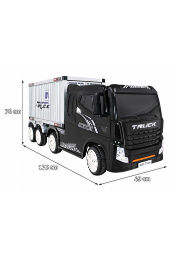 NOVOKIDS NOVOKIDS™ Super Truck, Black, Electric Battery Truck for Kids