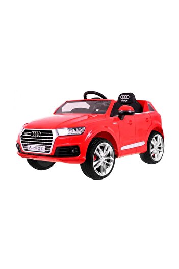 NOVOKIDS NOVOKIDS™ AUDI Q7 Battery-Powered Electric Ride-On Car for Children, Red