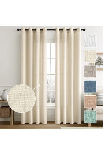 Bonmedico Set of 2 Curtains 140 x 260 cm, Color - CN