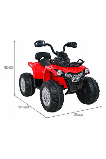 NOVOKIDS Electric ATV with battery for children NOVOKIDS™ Madness Quad PRO, Red