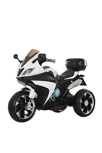NOVOKIDS NOVOKIDS™ Karachi Motor Battery-Powered Electric Motorcycle for Kids, White