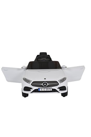 NOVOKIDS NOVOKIDS™ Mercedes CLS 350 4MATIC Battery-Powered Electric Ride-On Car for Children, White