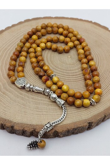Yasamtohumu Agarwood 99-Bead Prayer Beads 6mm (45288)