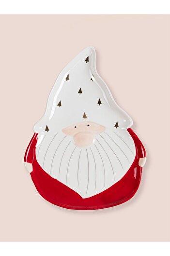 RİVO HOME DECOR Christmas Serving Plate 26X18 cm
